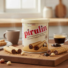 Cargar imagen en el visor de la galería, Pirulin Chocolate y Avellana – Barquillos Rellenos 155 g
